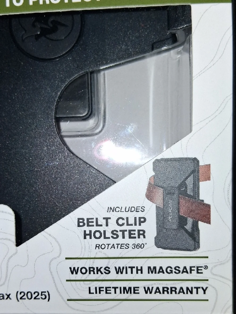 Pelican Voyager Magnetic Belt Clip Holster – Black